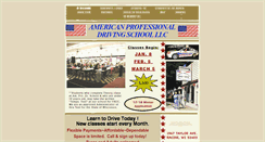Desktop Screenshot of amprodrivingschool.com